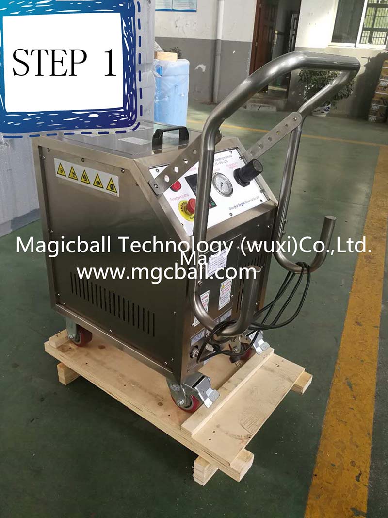 How to packaging dry ice blasting machine?