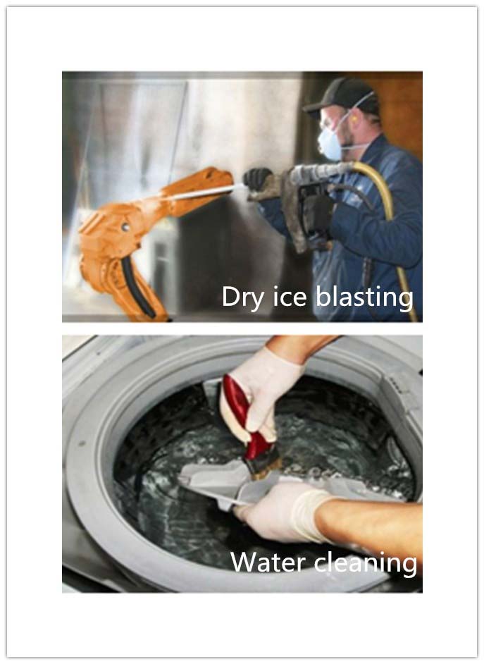 ​Comparison of Dry Ice Cleaning and Water Cleaning