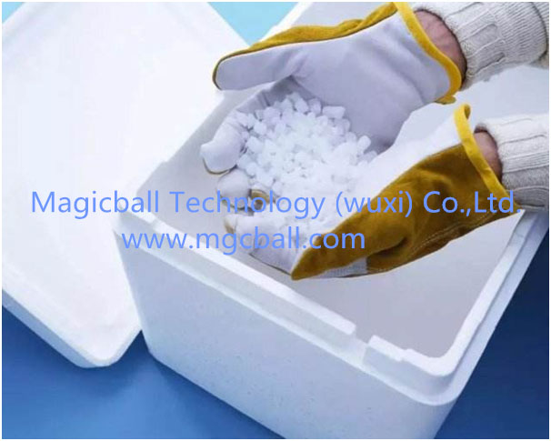 Dry ice storage and safety precautions