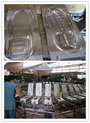 New application of portable dry cleaning equipment---shoe factory